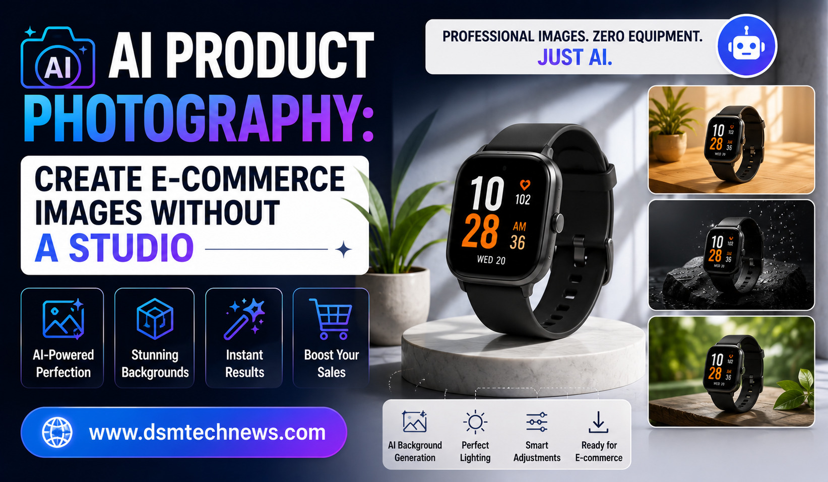 AI Product Photography: Create E-commerce Images Without a Studio