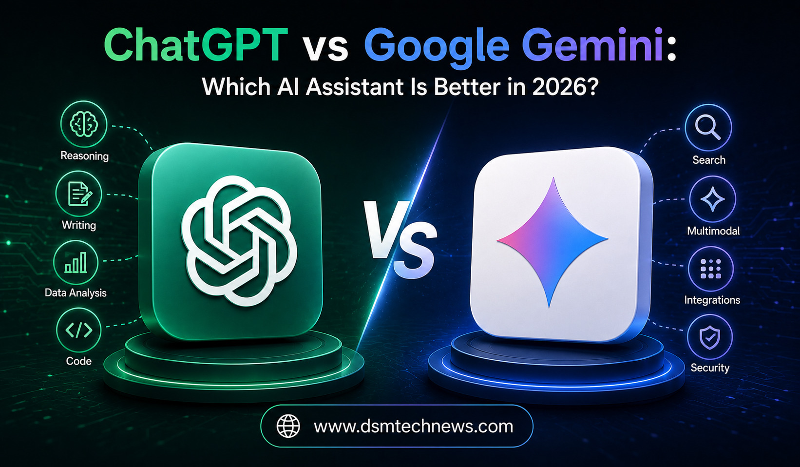 ChatGPT vs Google Gemini: Which AI Assistant Is Better in 2026?