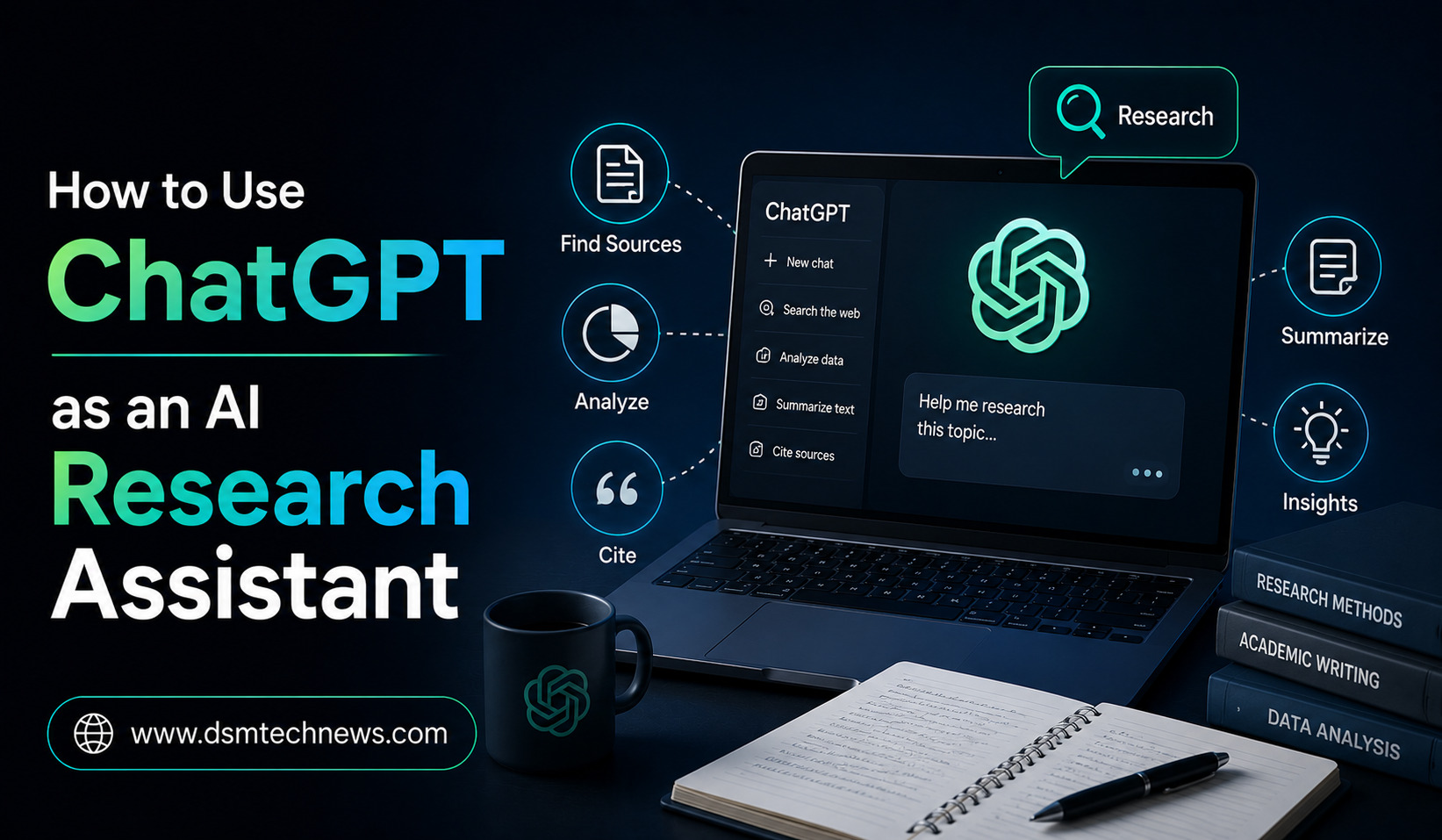 How to Use ChatGPT as an AI Research Assistant