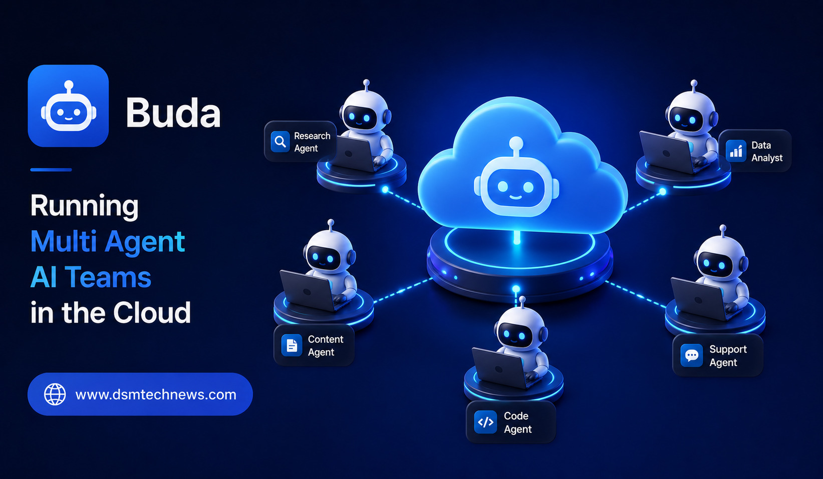 Buda: Running Multi-Agent AI Teams in the Cloud