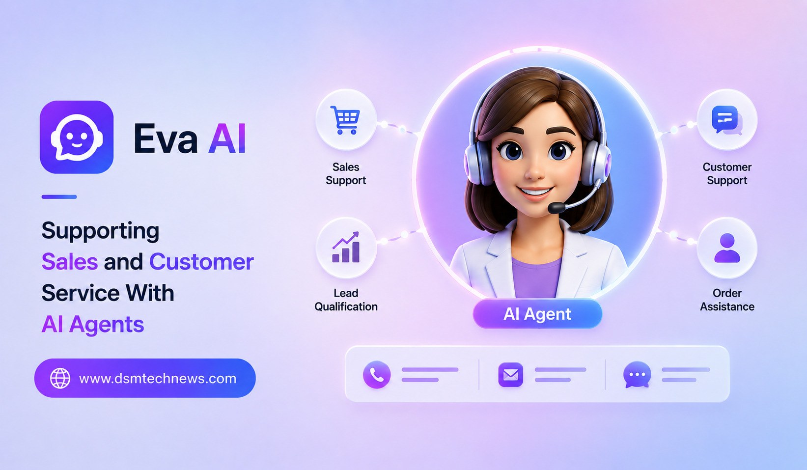 Eva AI: Supporting Sales and Customer Service With AI Agents